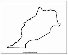 Image result for Morocco Blank Map