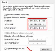 Image result for Manual IP Settings