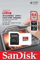 Image result for SanDisk Ultra 64GB microSDXC