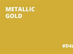 Image result for What Colour Is Metallic Gold