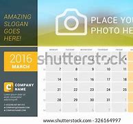Image result for Free Editable March Calendar