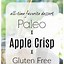 Image result for Paleo Apple Crisp