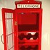 Image result for Blue Telephone Box Display Cabinet