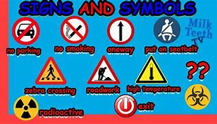 Image result for Signs and Symbols for Kids