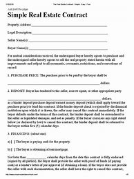 Image result for As Is Real Estate Contract