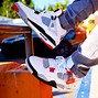 Image result for Jordan 4 Red and Blue