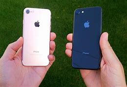 Image result for iPhone SE 2020 White vs iPhone 8 Silver