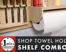 Image result for Shop Towel Holder for Garages