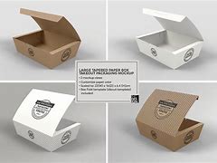 Image result for Paper Take Out Box Template