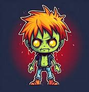 Image result for Halloween Zombie Cartoon