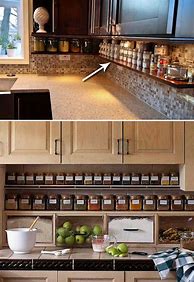 Image result for Kitchen Counter Storage Ideas