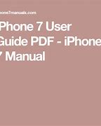 Image result for Printable iPhone 7 Manual PDF