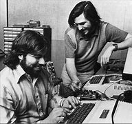 Image result for Steve Jobs and Woz