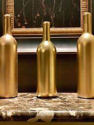Image result for Gold Wine Bottle
