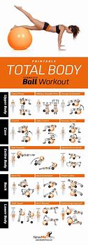 Image result for Ball Workout Poster