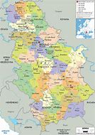 Image result for Europe Map Countries Serbia