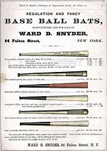 Image result for Early Baseball Bats