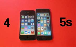 Image result for iPhone 4 vs 5S Comparison