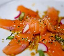 Image result for Salmon Sashimi Comes With