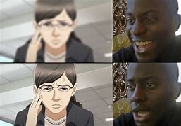 Image result for Excited Black Guy Glasses Meme