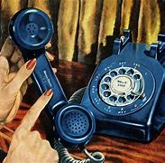 Image result for Vintage Rotary Dial Phone