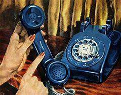 Image result for old rotary phones color