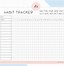 Image result for 30-Day Habit Tracker Template
