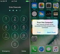 Image result for iPhone 5 Unlock Screen Trust