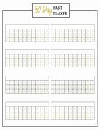 Image result for Free Printable 30-Day Tracker