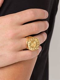 Image result for Versace Gold Ring