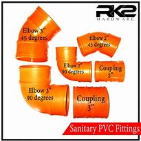 Image result for PVC Plumbing Elbow Orange