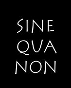 Image result for Sine Qua Non Against the Wall