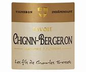 Image result for Charles Trosset Vin Savoie Chignin Bergeron Symphonie d'Automne