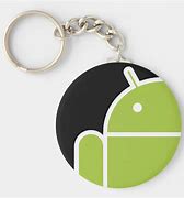 Image result for Android Logo Keychain White