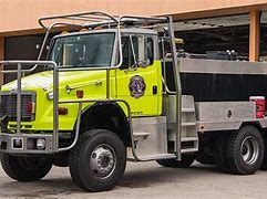 Image result for Caged Fire Brush Truck