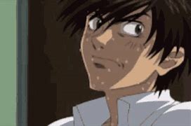 Image result for Anime Sweating Meme