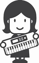 Image result for Keyboard Player Clip Art