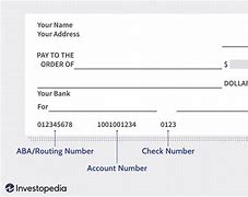 Image result for Where to Find Bank Account Number