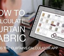 Image result for Curtain Drop Calculator