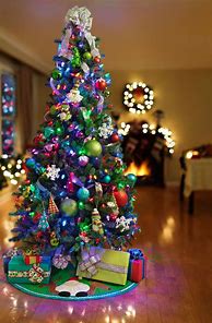 Image result for Colorful Christmas Tree Design and Fun