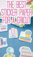 Image result for Cricut Printable Sticker Paper