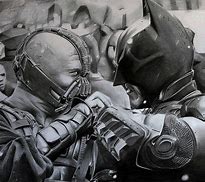 Image result for Batman vs Bane Dark Knight