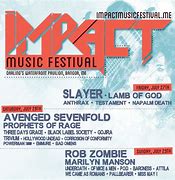 Image result for 2018 Impact Festival Maine Line Up