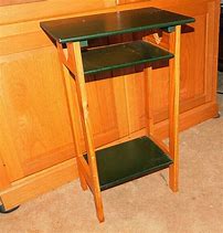 Image result for Pine Telephone Floor Stand