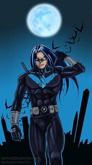 Image result for Nightwing Hair