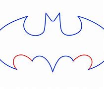 Image result for How to Draw Batman Logo