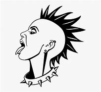Image result for Punk Rock Man Silhouette Clip Art