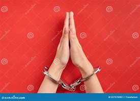 Image result for Praying Hands with Handcuffs