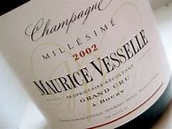 Image result for Maurice Vesselle Champagne Brut Millesime