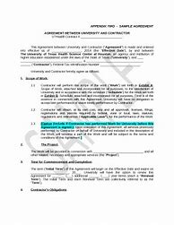 Image result for Appendix Contract